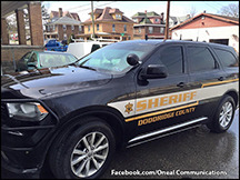 A brand new cruiser prior to delivery to the Doddridge Co. Sheriffs Dept.